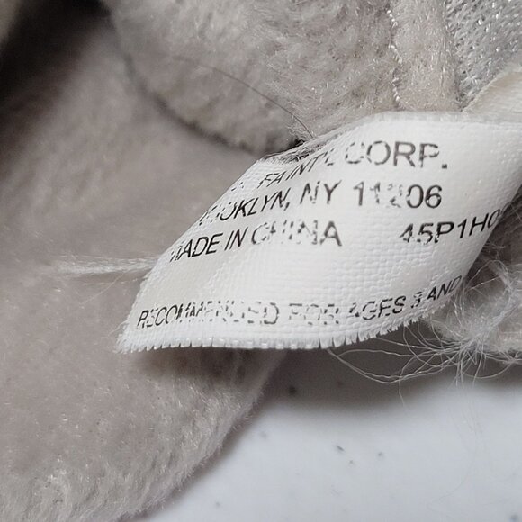 Elephant Hand Puppet 8 inch Plush Puppet Gray Stuffed Animal Educational Toy - Picture 4 of 5